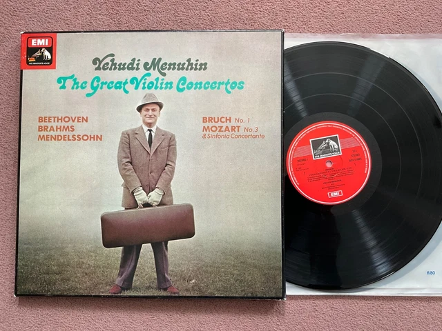 YEHUDI MENUHIN: THE Great EMI Recordings 51-CD Box Set Violin