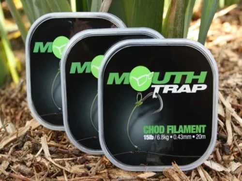 Korda Mouth Trap Stiff rig Chod Filament *Different sizes*  *1 POST*