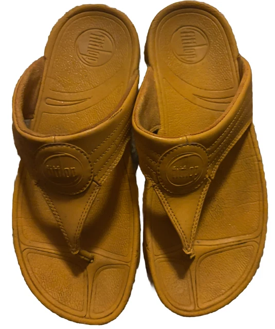 FITFLOP WALKSTAR SUNFLOWER Womens Size 6 Yellow Style 029-227