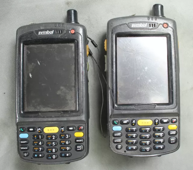 Lotto 2 Simbolo/Motorola MC7004-PUCDJRHA80R Mobile Computer - No Batt