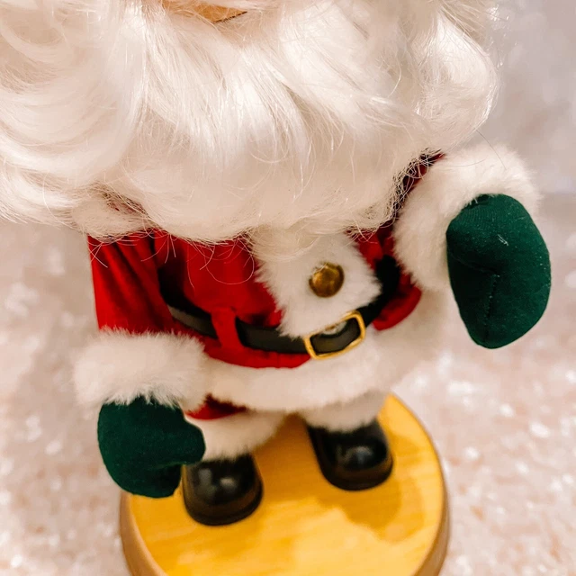 GEMMY BIG HEAD Christmas Santa Animated Dancing Singing Mouth Moves ...