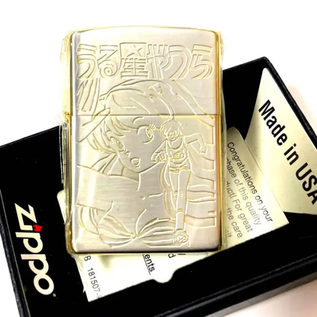 Zippo Urusei Yatsura Lum oil lighter silver x gold