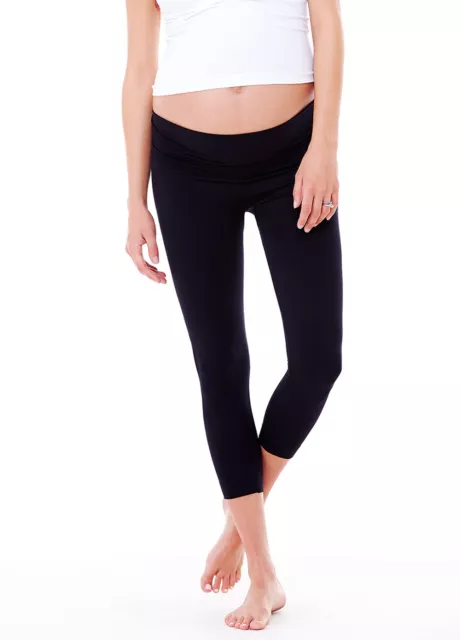 NEW - Ingrid & Isabel - Seamless Capri Leggings - Maternity Leggings