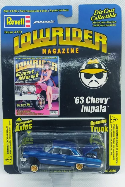 REVELL LOWRIDERS 59 Chevy Impala Tribal Aguave 1:64 Die Cast Issue