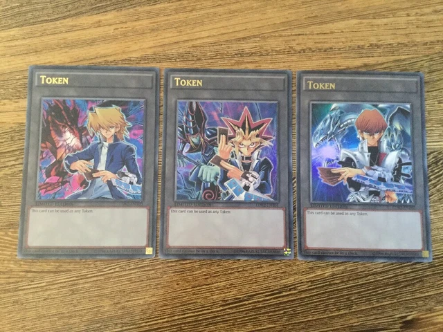 LDK2 ENT01 ENT02 ENT03 Token Cards Yugioh Legendary Decks II 2 Yugi Kaiba  Joey 4.59 - PicClick UK