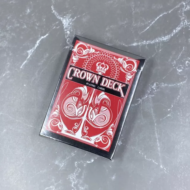 1x Red Crown Deck 1st Edition - Luxury Playing Cards by the Blue Crown Ltd. 2012