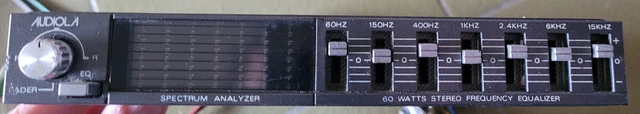 Equalizzatore grafico amplificatore