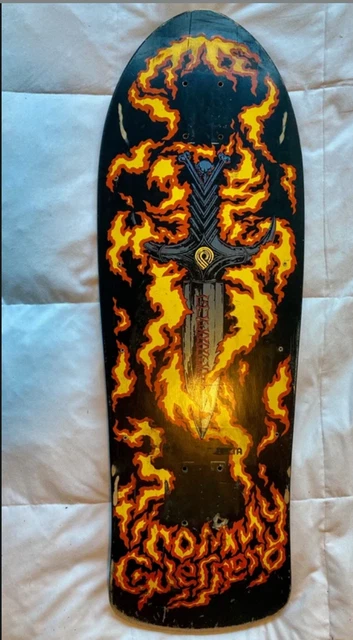 Skateboard Santa Cruz Jeff Kendall Wolf 1990 – Rouge Large 9.375 – Neuf De Collection
