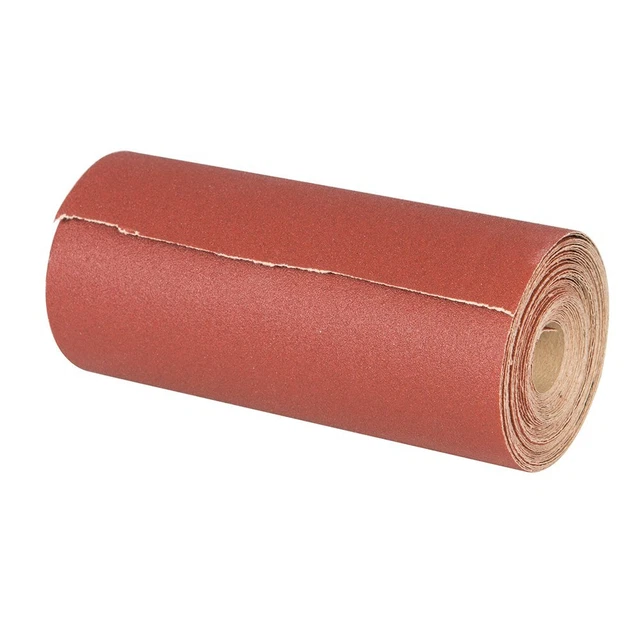 Silverline Alluminio Ossido Rollio 50m 180 Sabbia 799197