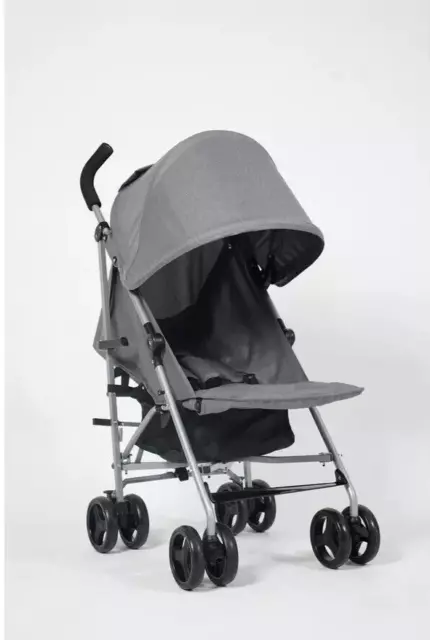 Kleinkind Kinderwagen Zeder Deluxe faltbar grau Baby Reisekinderwagen Kinderwagen von Cuggl