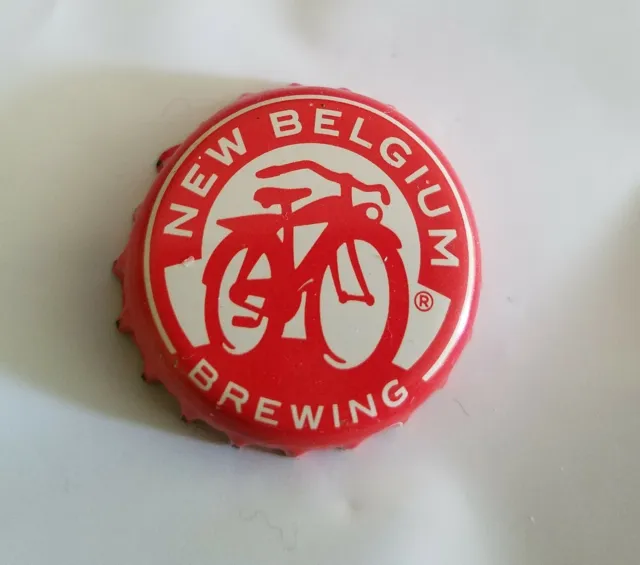 Collectable Used Beer Bottle Cap New Belgium Brewing + bonus cap