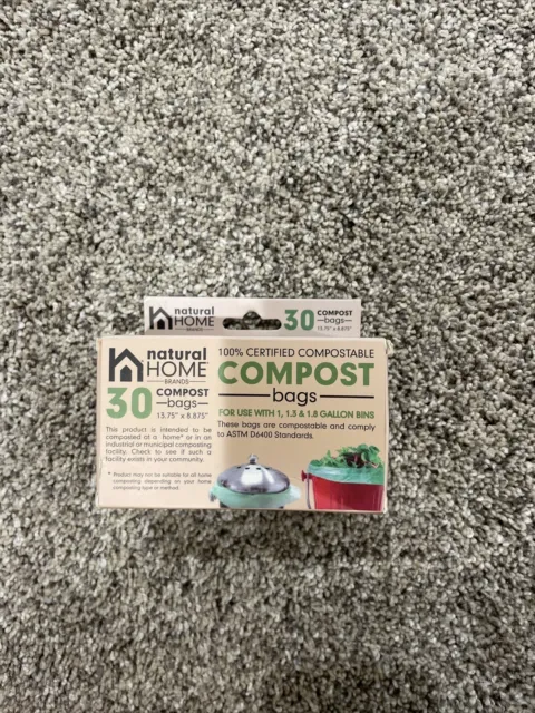 Natural Home 3 Gallon Compost Bin Bags