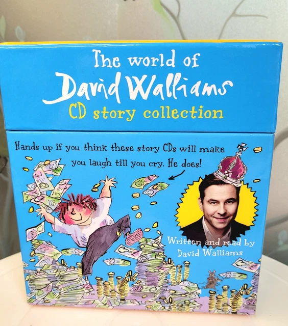 The World Of David Walliams Cd Story Collection Audio Book 5 Stories
