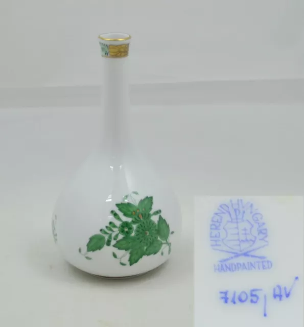 Herend Apponyi grün 7105 AV - kleine Vase