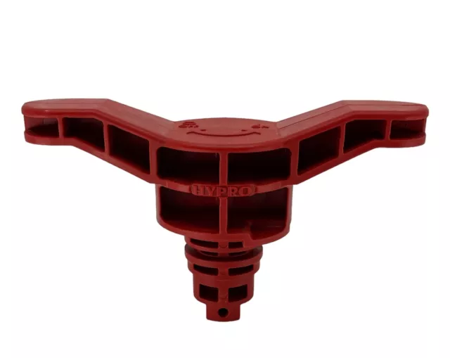 2800-0031 Hypro Red Tee Valve Handle For Cleanload Chemical Eductor