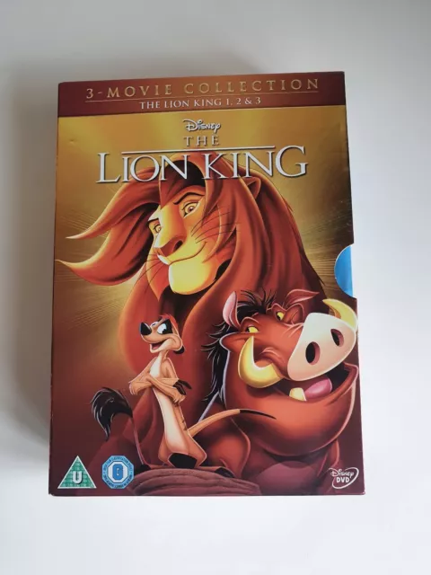 DISNEY THE LION King 3 Movie Collection DVD Very Good Condition. 5.00 PicClick UK