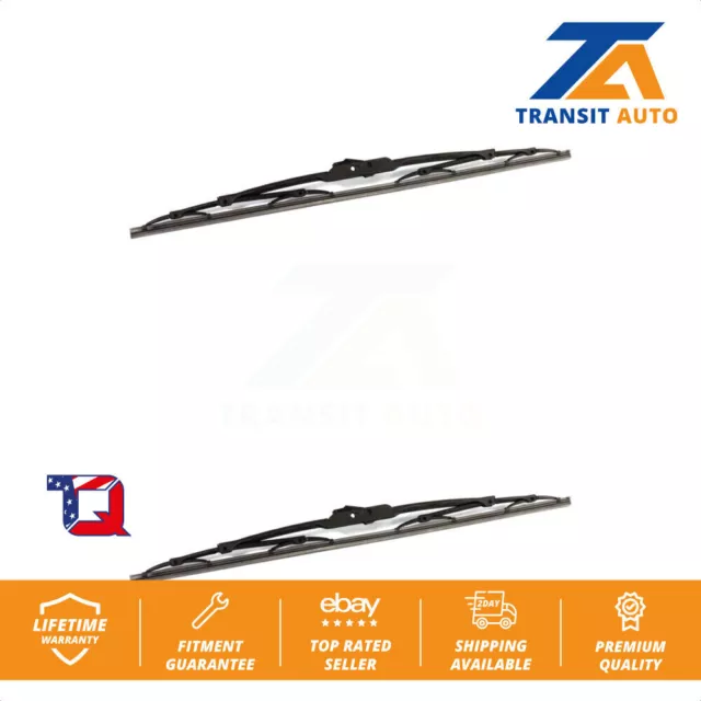 Front Wiper Blades Pair For Chevrolet Ford Silverado 1500 GMC F-150 Ram Tahoe HD