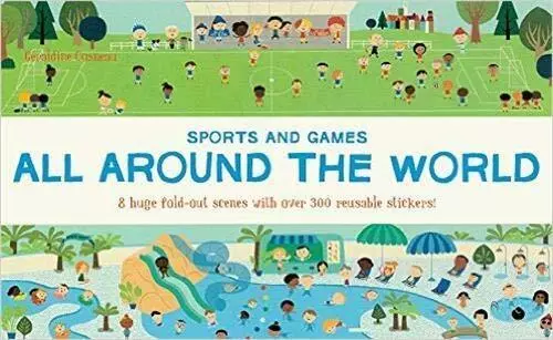 All Around the World Sports & Games (Sticker Boo by Geraldine Cosneau 1849764107