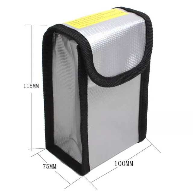 For DJ 44ProBattery Battery Explosion Proof Bag Fire Proof Function 185*75*60mm