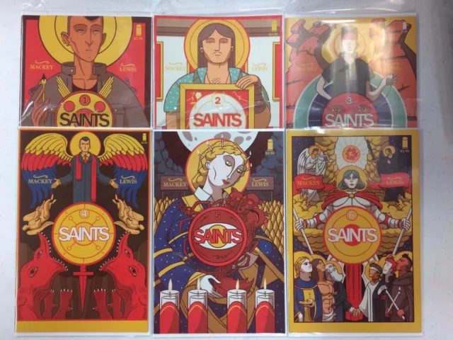 Saints #1-6 Comic Book Set Image 2015