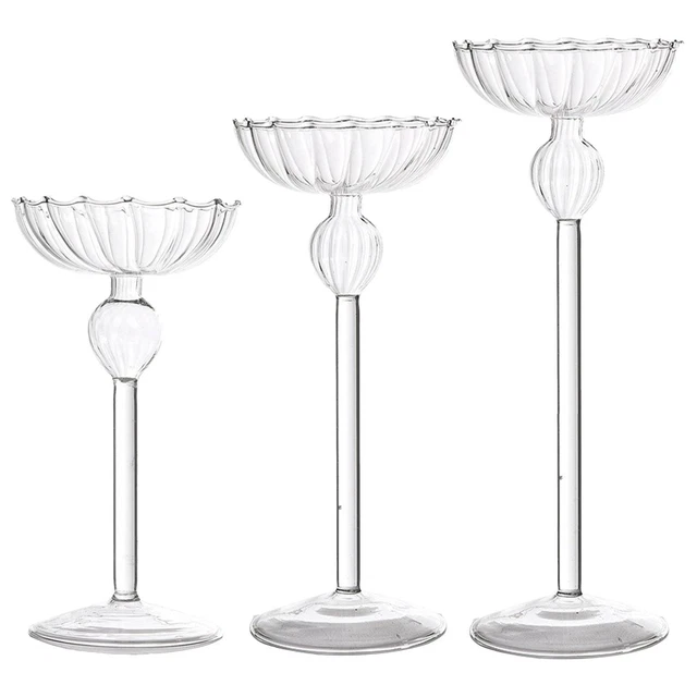Portavelas de muñón soporte para luces de té accesorios de mesa de boda
