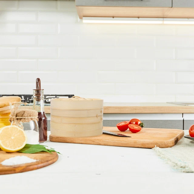 MagiDeal Cuiseur Vapeur Pour Aliments, Panier à Vapeur Pour