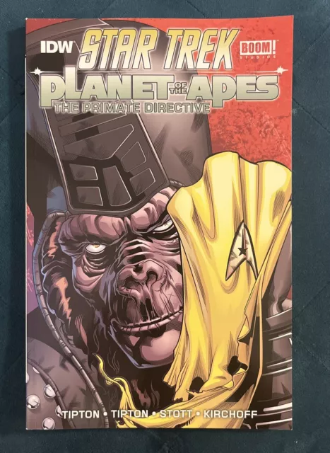 STAR TREK Planet Of The Apes The Primate Directive TP IDW BOOM! 2015 Graphic