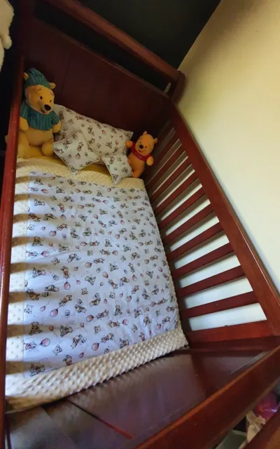 Baby blanket, Handmade Winnie the Pooh bear Blanket Set 2