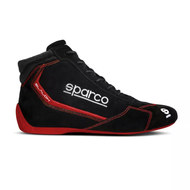 Sparco Slalom Race Suede FIA 8856-2018 & SFI3.3/5 Approved Motorsport Boots 3