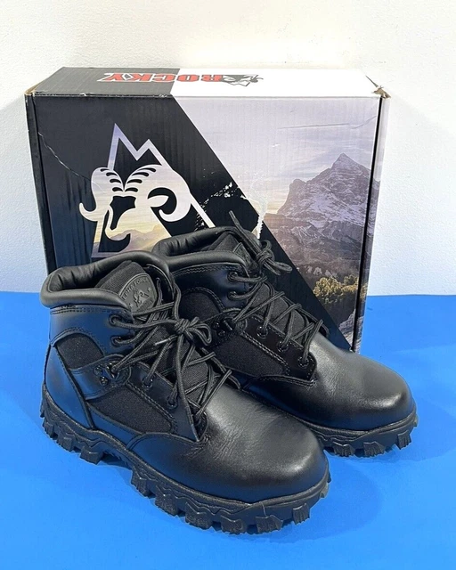 8 WIDE NIB Mens Rocky Alpha Force Waterproof Public Service Boots 2167