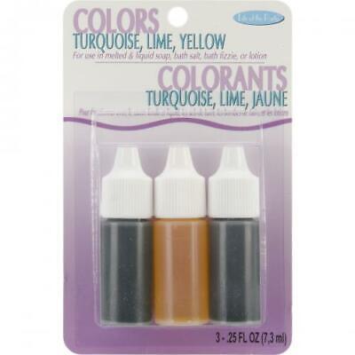 Life Of The Party Colores .2218ml 3 / Pkg-Yellow, Turquesa Y ; Lima, 530-16