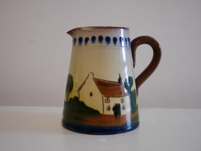 Vintage Dartmouth Torquay Devon Motto Ware 1940s-1960's Pottery, Milk Cream Jug