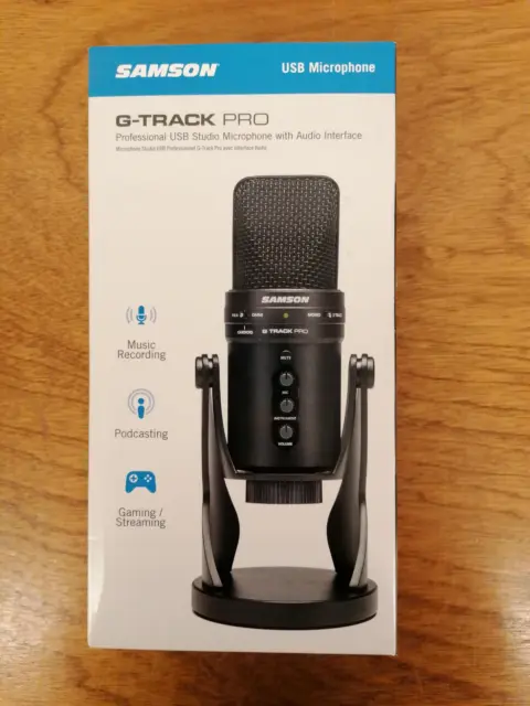 Samson G-track Pro USB Microphone - Black