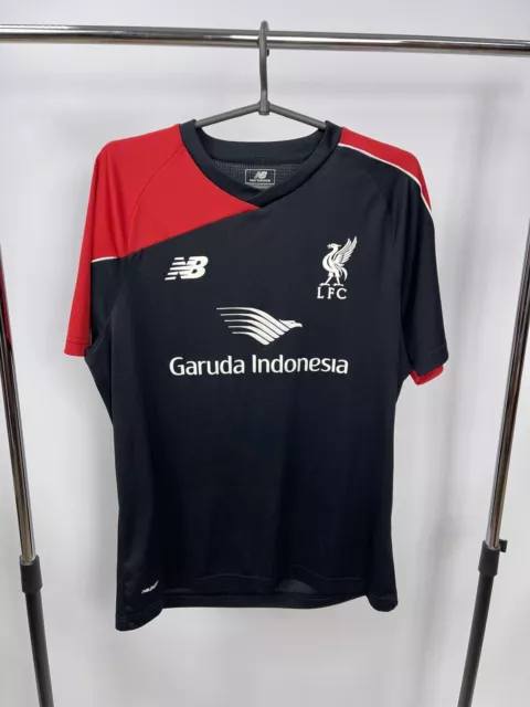 NEW BALANCE LIVERPOOL FC Garuda Indonesia Black Size M 41.89 PicClick UK