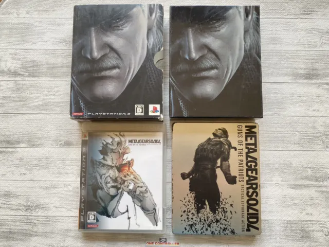 SONY PlayStation 3 Metal Gear Solid 4 Guns of the Patriots Special Edition Box