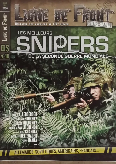 Ligne de Front Hors-Série N. 40 - 2020 Les Meilleurs Snipers de la WWII