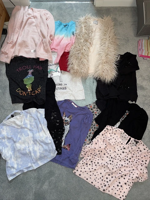 huge bundle Of girls age 10 to 11 years clothes New Look M&S Next
