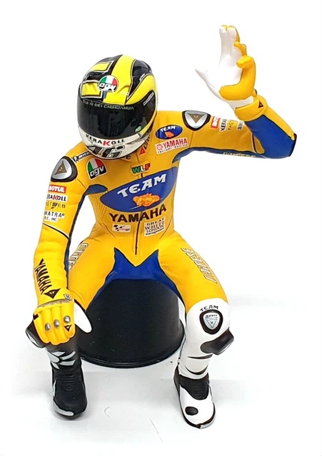 Figurine Minichamps 1/12 – Valentino Rossi & Angel Nieto – GP 250 Rio 1999 – Résine
