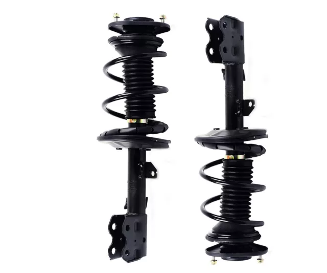 Front 2 Complete Quick Struts & Coil Springs Assemblies for 2004-09 Toyota Prius