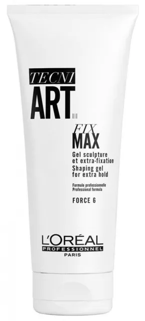 L’Oréal Paris Tecni Art Fixage Max Gel Pour Cheveux Unisexe 200 ML