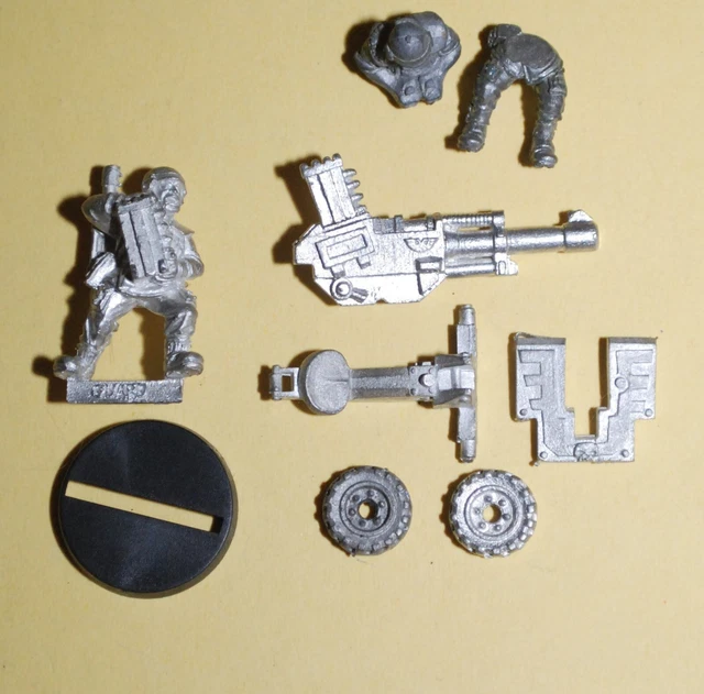 CONVERTED CLASSIC METAL Imperial Guard Cadian Lieutenant - Warhammer 40K  X8366 £23.99 - PicClick UK