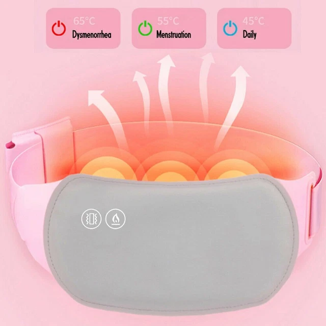 Calefacción USB Menstruación Heat Pad Cinturón Calentador Palacio Cinturón Calefacción Cintura