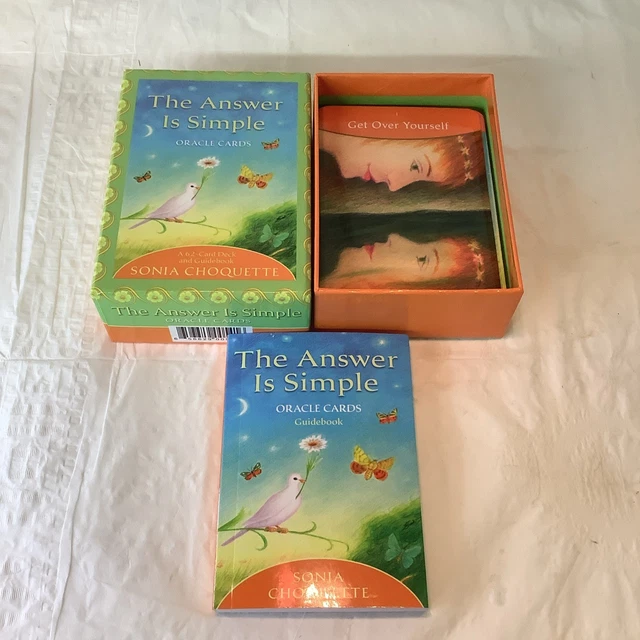 THE ANSWER IS Simple Oracle Cards and Guidebook by Sonia Choquette