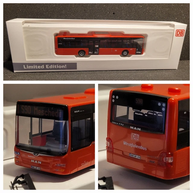 ausverkauft | RIETZE 76518 MAN Lions City 18 De Lijn BE | Bus-Modell 1:87 | Online kaufen bei Modellbau Härtle