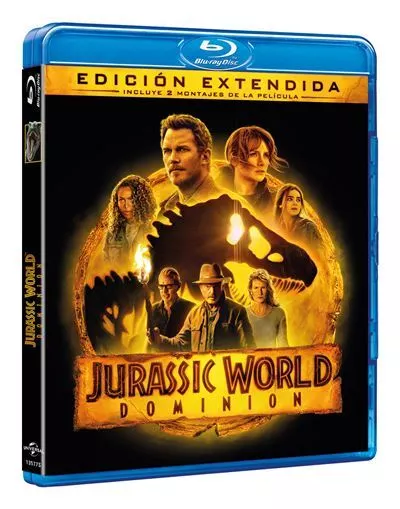 Jurassic World: Dominion Blu Ray Nuevo Español Precintado Castellano