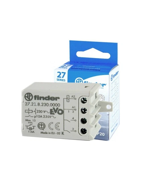 Rel&egrave; Interruttore Elettromeccanico 230Vac 10A - Modulare INT230M