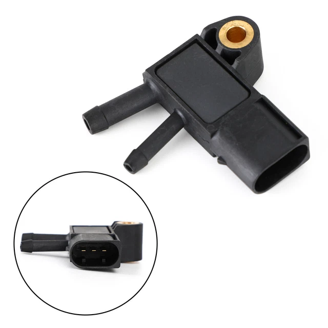 Capteur DPF S4 S6 A4 A5 TDI Capteur De Pression Différentielle Connecteur 3 Broches 076906051A Remplacement Pour S4 S6 DPF, Utilisé Pour Mesurer La Différence De Pression Entre DPF Capteur De Pression