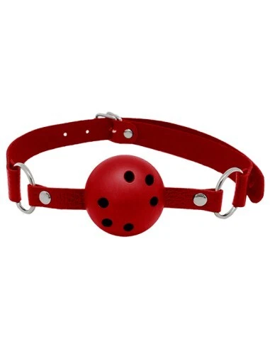Discretion Mordaza Con Bola - Rojo