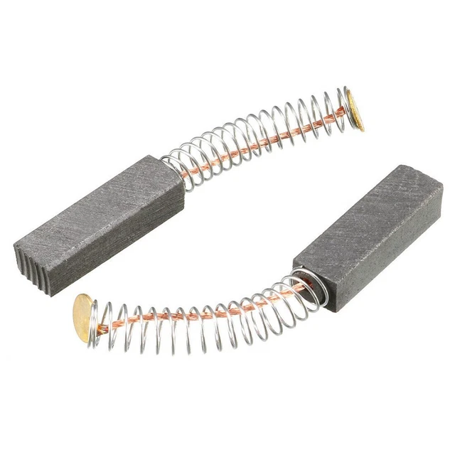 Spazzole di carbone nuovissime motori elettrici 25 mm set molle parte ampia varietà utilizzo