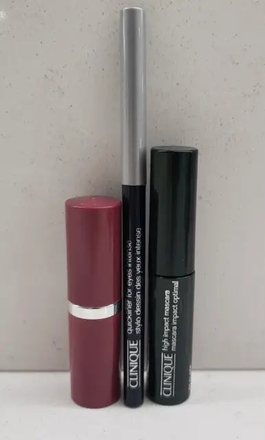 Clinique Love Pop #13 .13 oz, High Impact Mascara .14 oz + Quickliner  .14 g